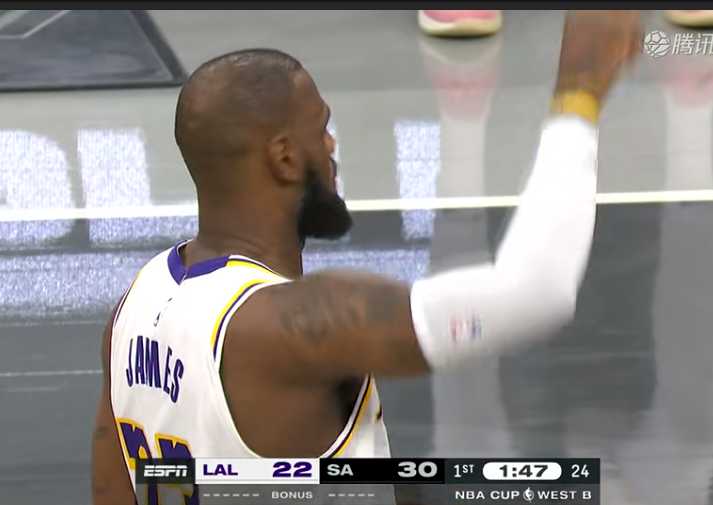 湖人B队横扫马刺，詹姆斯高光表现的简单介绍
